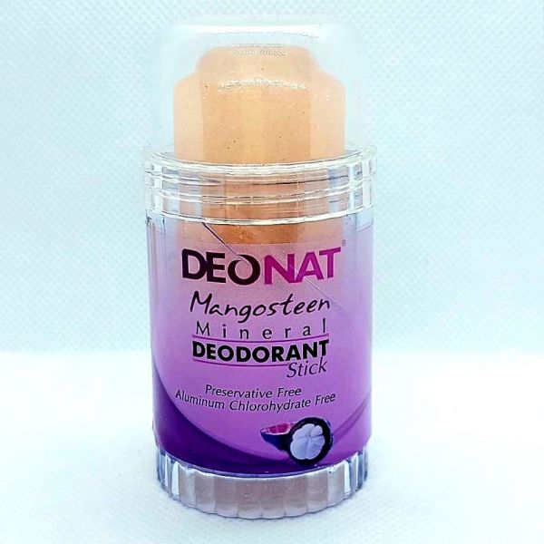 2111 Deodorant-crystal alunite with mangosteen juice Deonat Zahri "Pink", 80 gr